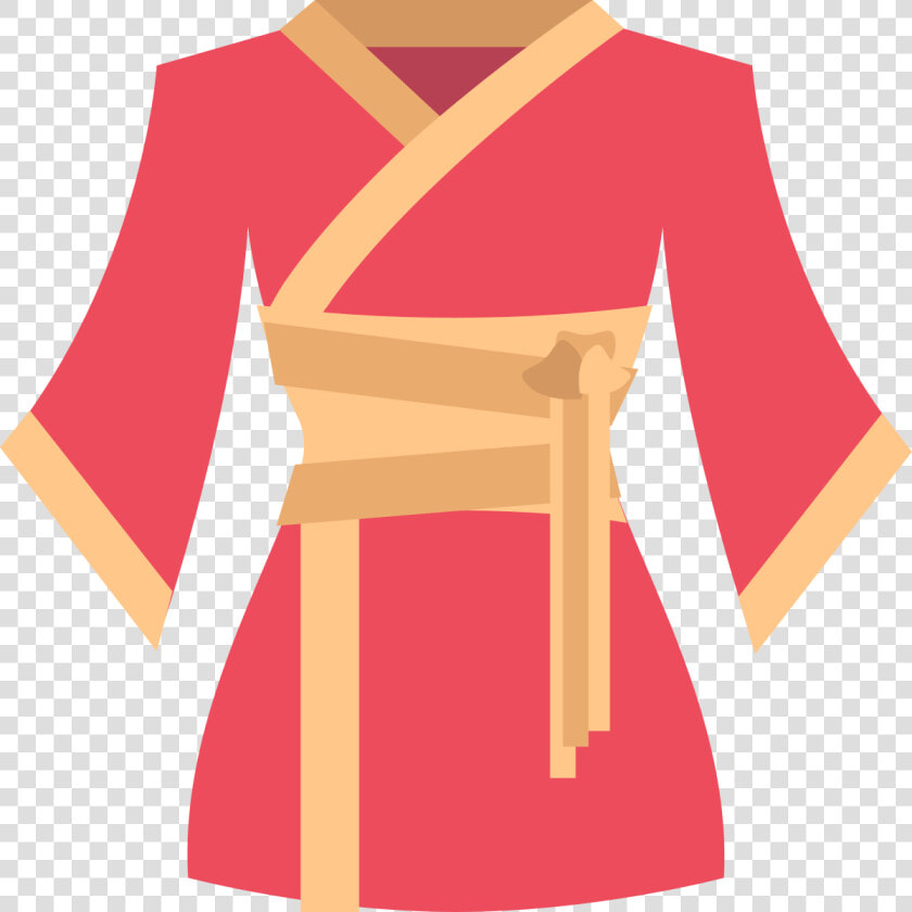 Red Kimono Clipart  HD Png DownloadTransparent PNG