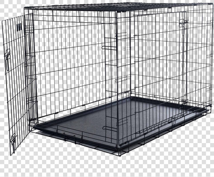 Cage Transparent Image   Foldable Dog Crate  HD Png DownloadTransparent PNG