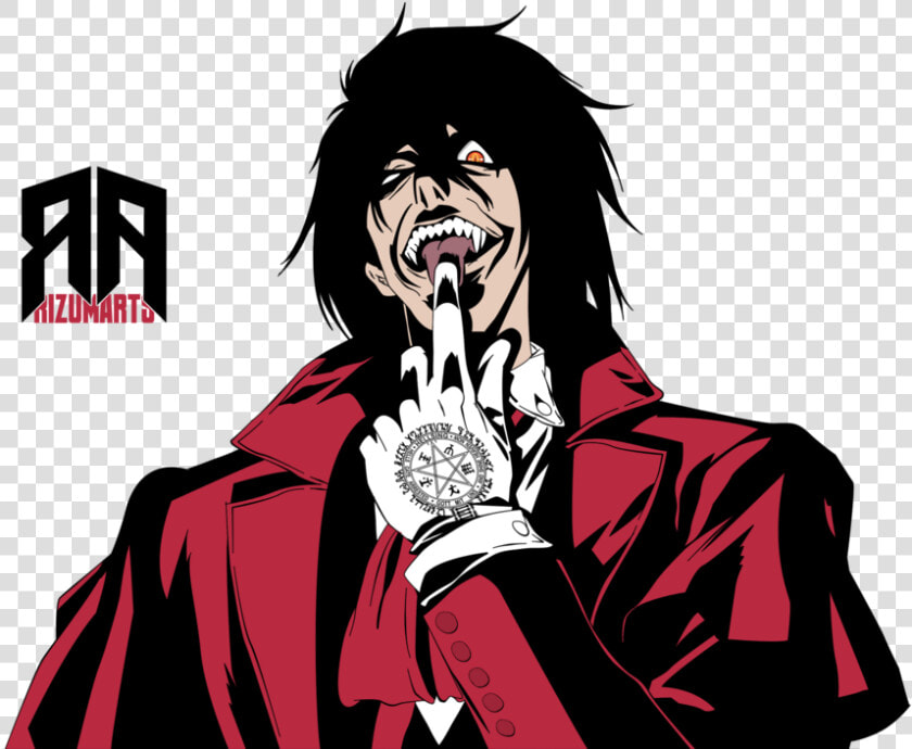 Alucard Transparent Images   Alucard Hellsing Png  Png DownloadTransparent PNG