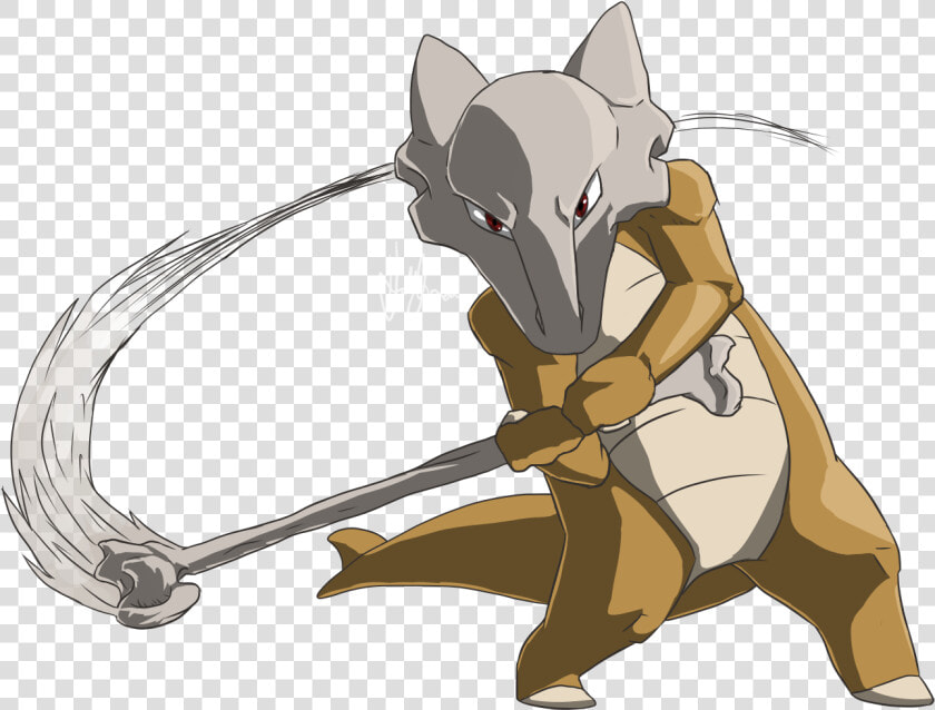 Marowak Used Bone Club By Ancientdragoness   Marowak Bone  HD Png DownloadTransparent PNG