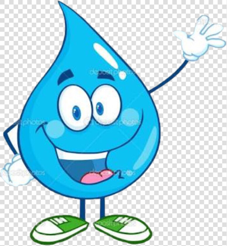 Gotas De Agua En Caricatura Clipart   Png Download   Gota De Agua Animado  Transparent PngTransparent PNG