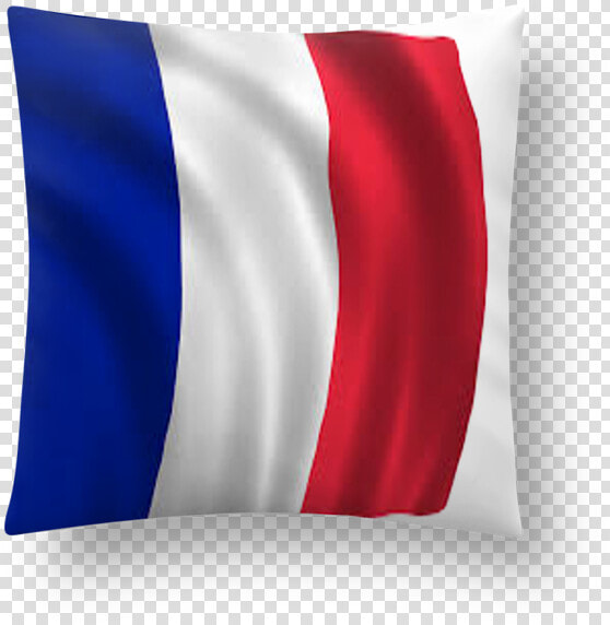 Coussin Synthétique Doux 41 X 41 Cm Drapeau Français   Flag  HD Png DownloadTransparent PNG