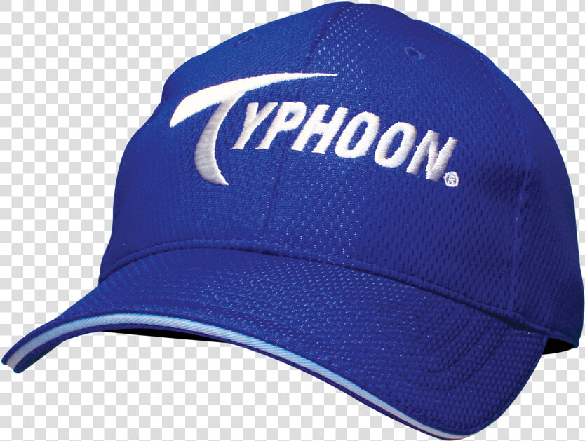 Typhoon Blue Embroidered Cap   Baseball Cap  HD Png DownloadTransparent PNG