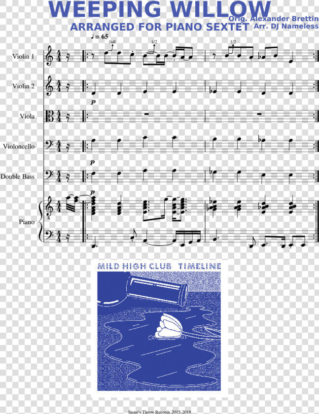 Mild High Club Sheet Music  HD Png DownloadTransparent PNG