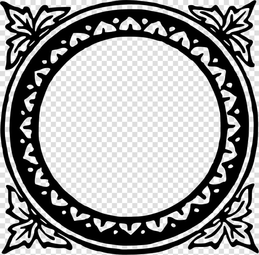 Decorative Flourish Ornament   Circle  HD Png DownloadTransparent PNG