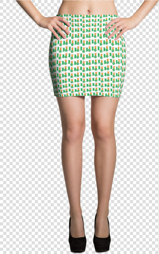 Houndstooth Mini Skirt   Png Download   Skirt  Transparent PngTransparent PNG