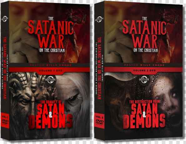 The Satanic War On The Christian Volume 1 And 2 Dvd   Satanic War On The Christian Billy Crone  HD Png DownloadTransparent PNG