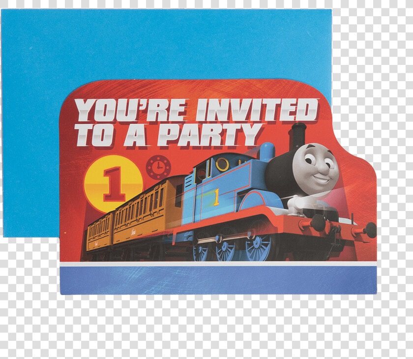 Thomas  amp  Friends Party Invitations With Envelopes   Thomas The Tank Engine Party  HD Png DownloadTransparent PNG