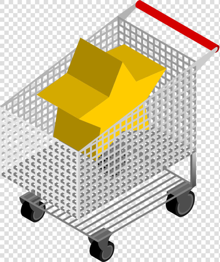 Cm Isometric Shopping Cart Clip Arts   Iso Metric Cart  HD Png DownloadTransparent PNG