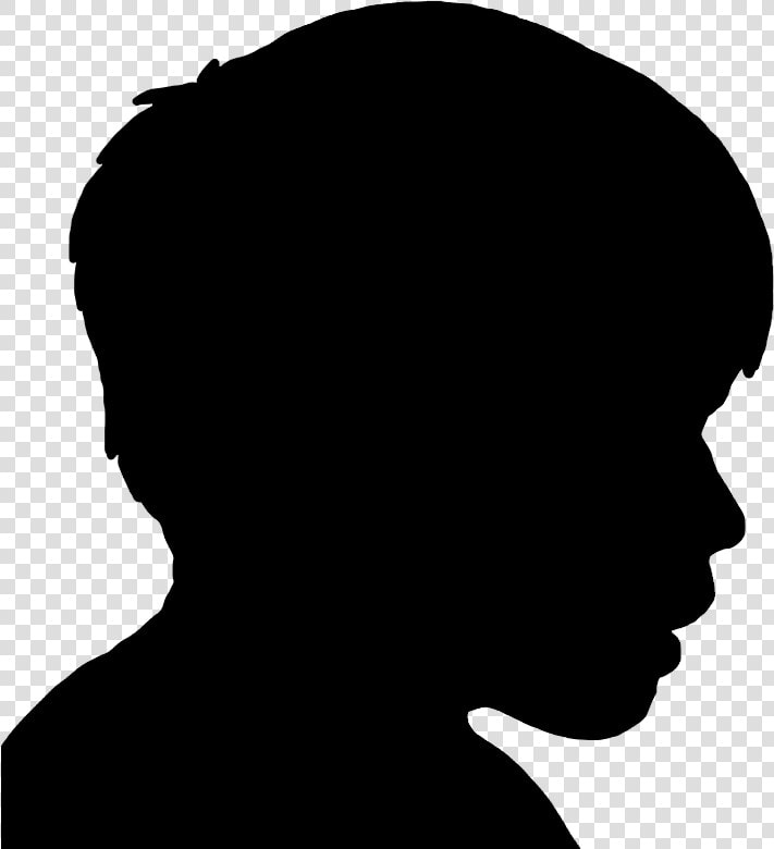 Boy Face Silhouette   Boy Face Silhouette Png  Transparent PngTransparent PNG