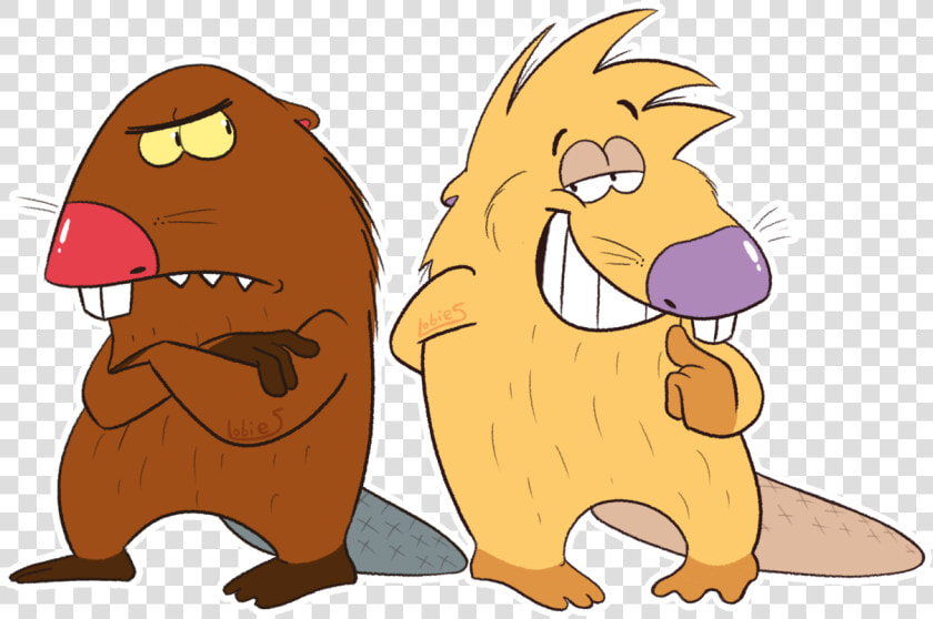 Watched Angry Beavers With A Friend For The First Time   Cartoon  HD Png DownloadTransparent PNG