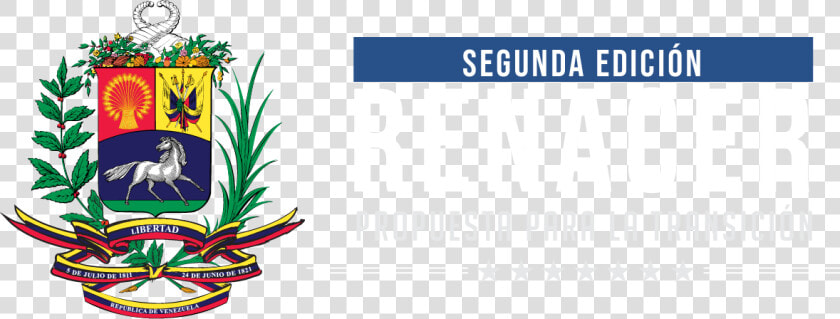 Banner De Renacer   Coat Of Arms Of Venezuela  HD Png DownloadTransparent PNG