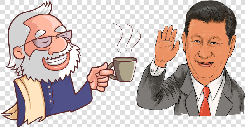 Xi  Modi May Stump Trump On Trade Talks   Modi Illustration  HD Png DownloadTransparent PNG