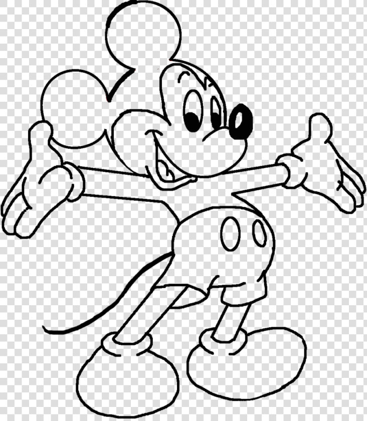 Tweety Drawing Mickey Mouse Huge Freebie Download   Mickey Mouse Cartoon Drawings  HD Png DownloadTransparent PNG