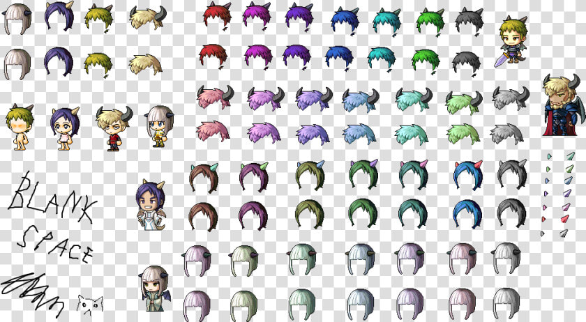 Maplestory Female Hairstyles   Maplestory Cute Hair Style  HD Png DownloadTransparent PNG