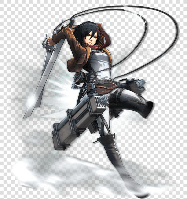 Reviewattackontitanwof   Mikasa Attack On Titan Art  HD Png DownloadTransparent PNG