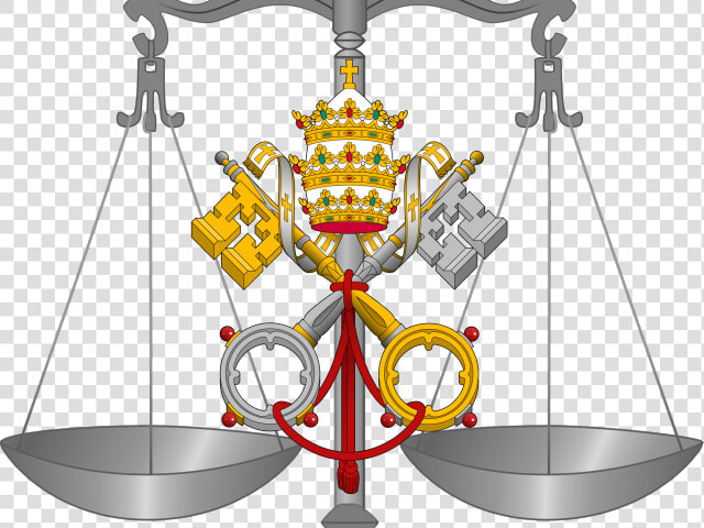 Lawyer Clipart Scales Justice   Vatican Pope Coat Of Arms  HD Png DownloadTransparent PNG