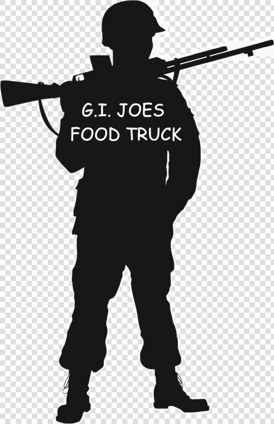 Joes Food Truck  Llc   World War 2 Soldier Silhouette  HD Png DownloadTransparent PNG