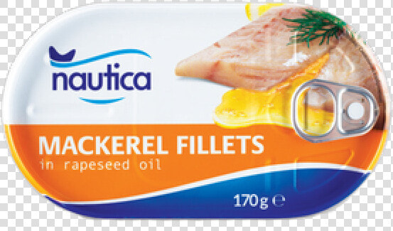 Mackerel Fillets In Oil Nautica   170 G   Baked Goods  HD Png DownloadTransparent PNG