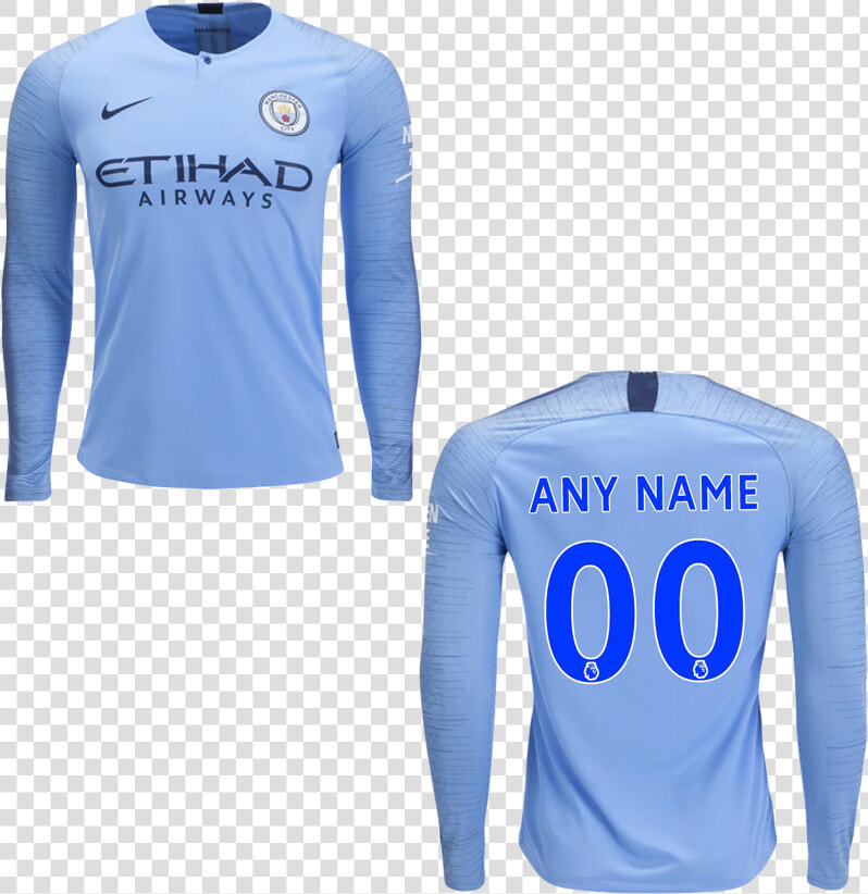 Manchester City Jersey Full Hand  HD Png DownloadTransparent PNG