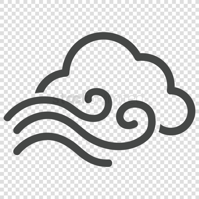 Wave Clipart Wind Free On Transparent Png   Cloud And Wind Clipart  Png DownloadTransparent PNG