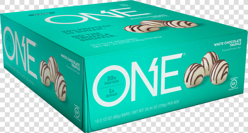 One Bar White Chocolate Truffle Protein Bar   One Bar White Chocolate Truffle  HD Png DownloadTransparent PNG