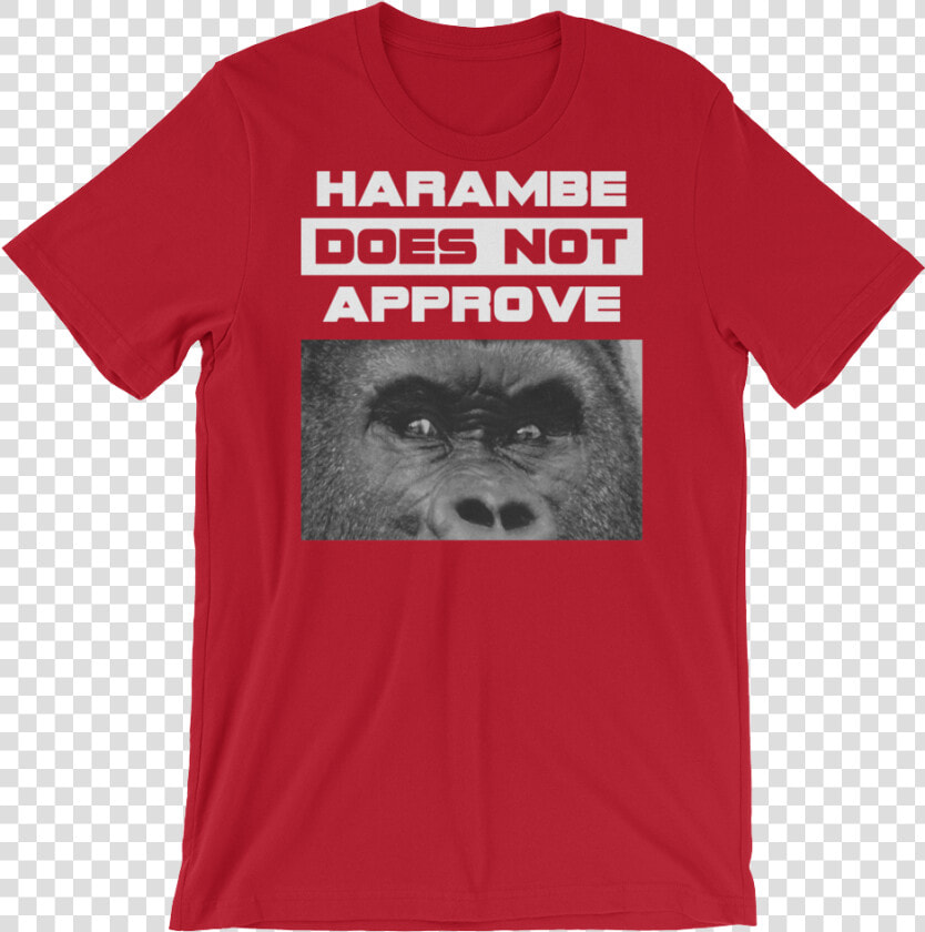 Harambe Does Not Approve   Jacobs School Of Music Tshirt  HD Png DownloadTransparent PNG