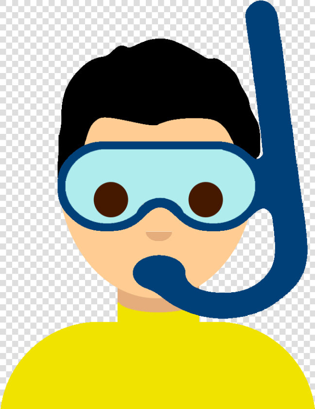 Scuba diving Boy Emoji   Scuba Diver Face Clipart  HD Png DownloadTransparent PNG