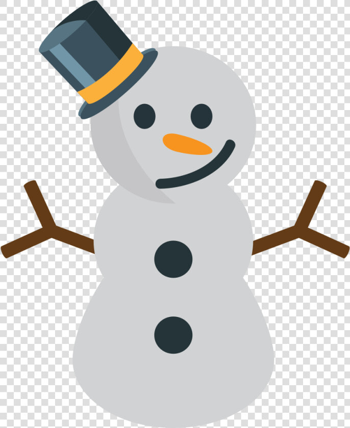 File   Emojione1 26c4   Svg   Muñeco De Nieve Emoji  HD Png DownloadTransparent PNG