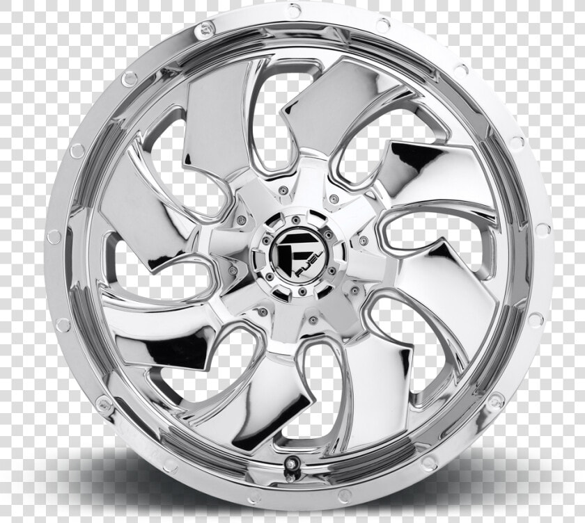 Fuel Cleaver Dually Wheels Chrome  HD Png DownloadTransparent PNG