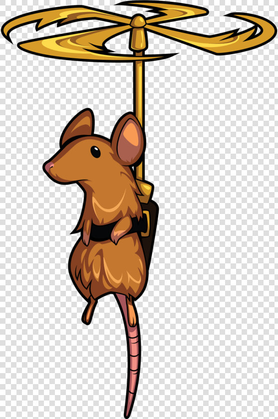 Propeller Rat Shovel Knight   Png Download   Shovel Knight Propeller Rat  Transparent PngTransparent PNG