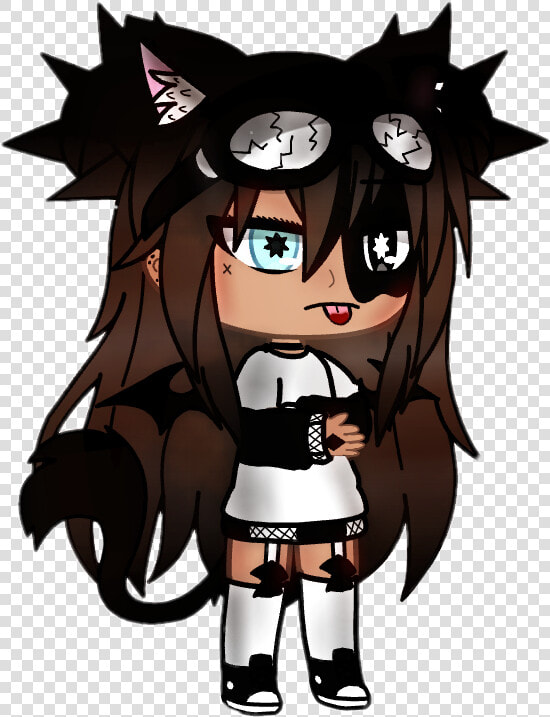 Lel I Know It S Ugly   Gacha Life Wolf Girl Cute  HD Png DownloadTransparent PNG