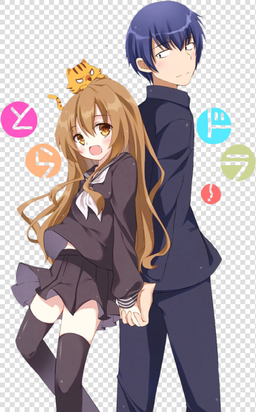 Favorite Anime Couple Anime Forums Png Anime Couple   Takasu Ryuuji And Aisaka Taiga  Transparent PngTransparent PNG