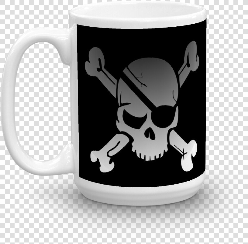 Transparent Pirate Skull Png   Bones And Skull Pirate Flag  Png DownloadTransparent PNG