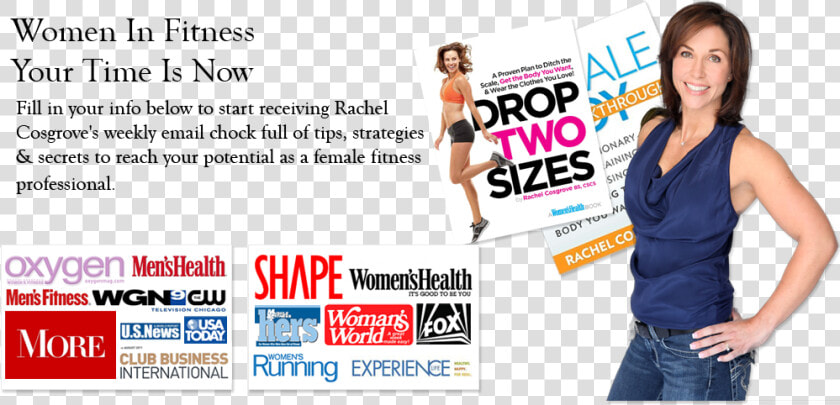 Rachel Cosgrove   Women Weight Loss Banner Advertisement  HD Png DownloadTransparent PNG