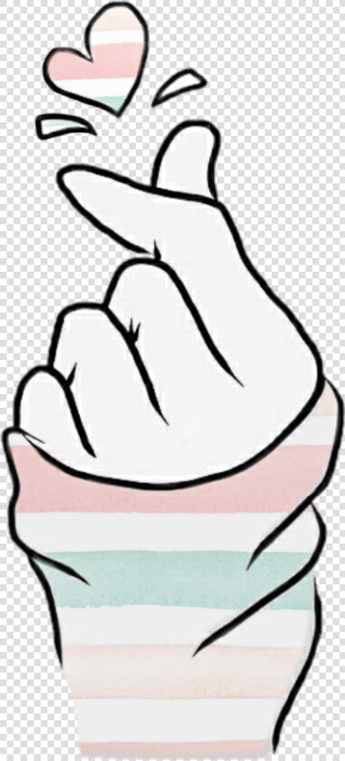  fingerhearts  fingerheart  heart  hearts  hand  hands   Cartoon Dps For Instagram  HD Png DownloadTransparent PNG