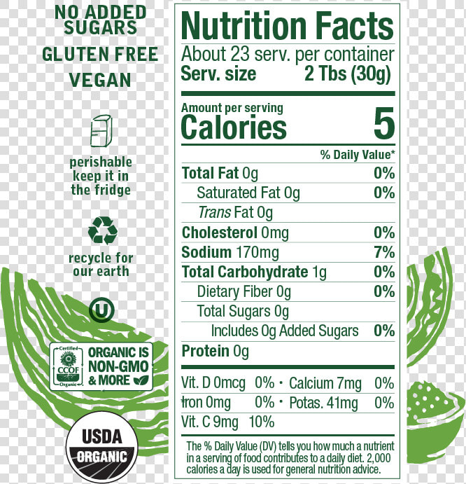 Nutrition Facts For Farmhouse Culture Old Fashioned   Label  HD Png DownloadTransparent PNG