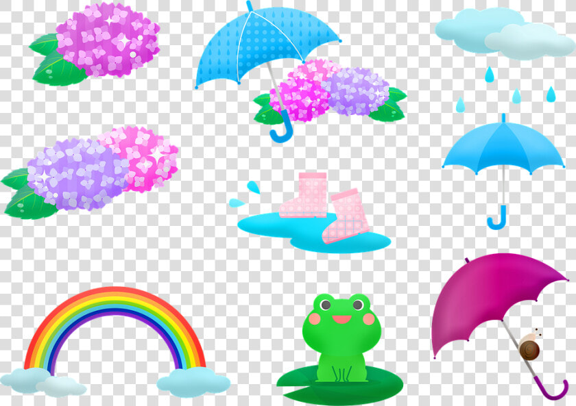 Kawaii Frog  Rainy Season  Japanese  Seasonal  Asian  HD Png DownloadTransparent PNG