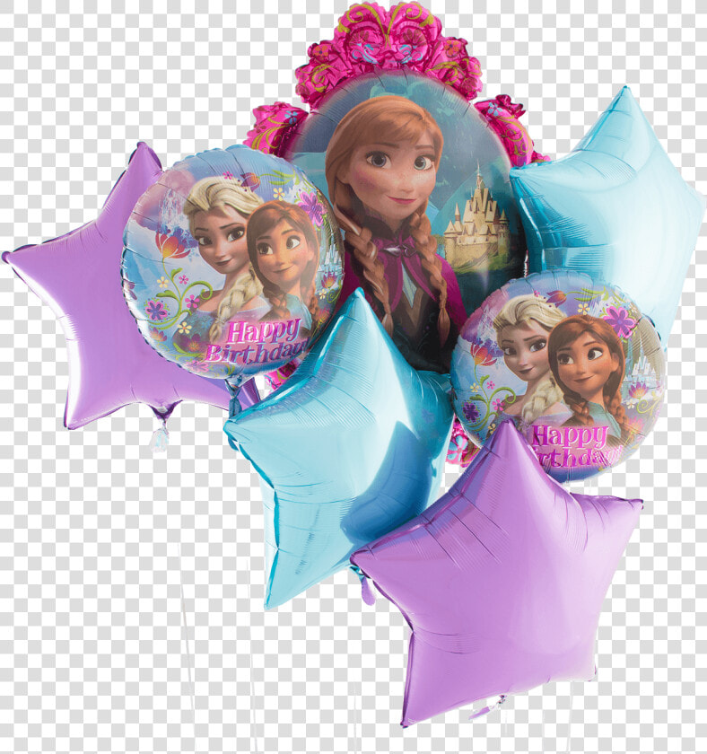 Celebrations  amp  Occasions Balloons 2 X 18 Frozen Heart   Doll  HD Png DownloadTransparent PNG