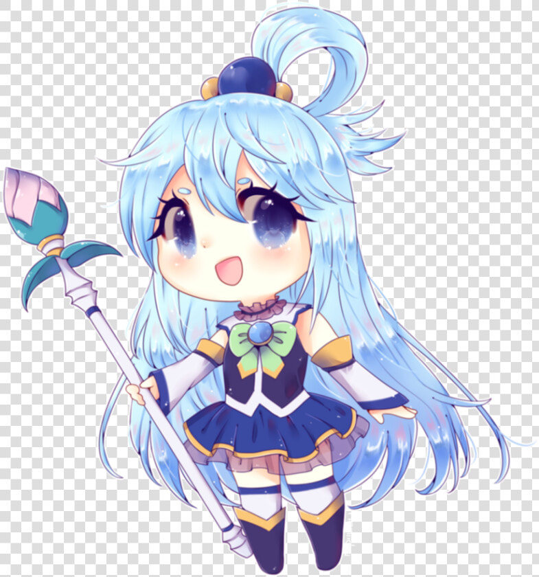 Konosuba Aqua Png  Transparent PngTransparent PNG