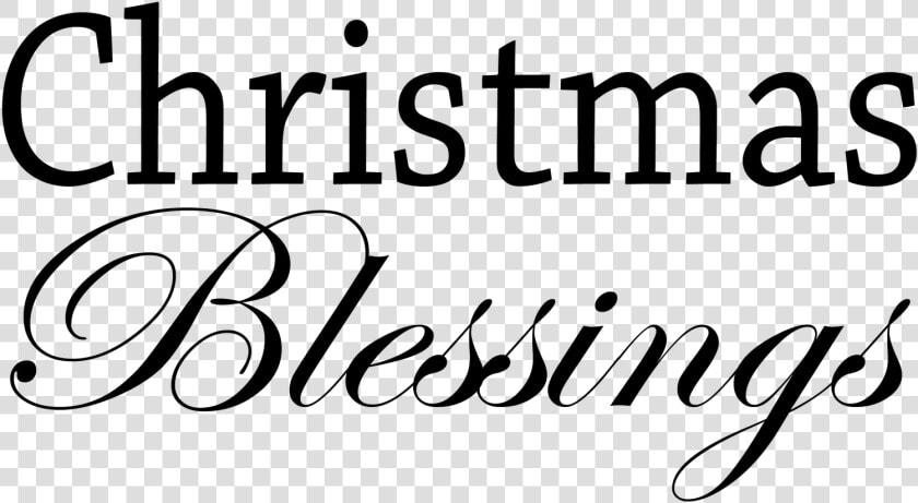 Library Of Christmas Blessings Png Freeuse Stock Png   Calligraphy  Transparent PngTransparent PNG