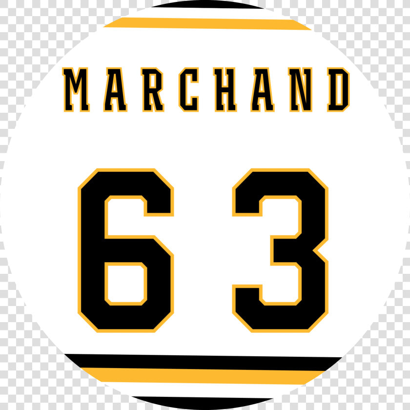 Brad Marchand Away Jersey By Puckstyle   Poster  HD Png DownloadTransparent PNG