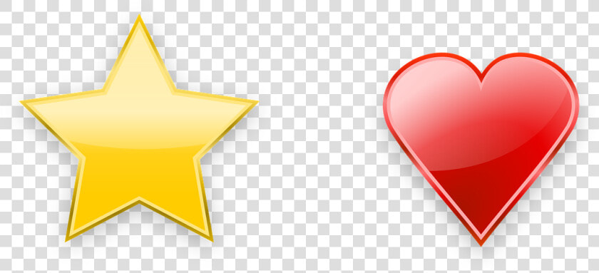 Star  Heart  Vector  Icon  Glossy  Love  Favorite   Glossy Star Icon Cc0  HD Png DownloadTransparent PNG