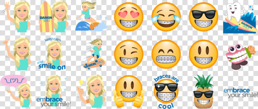 Smile Braces Emoji  HD Png DownloadTransparent PNG