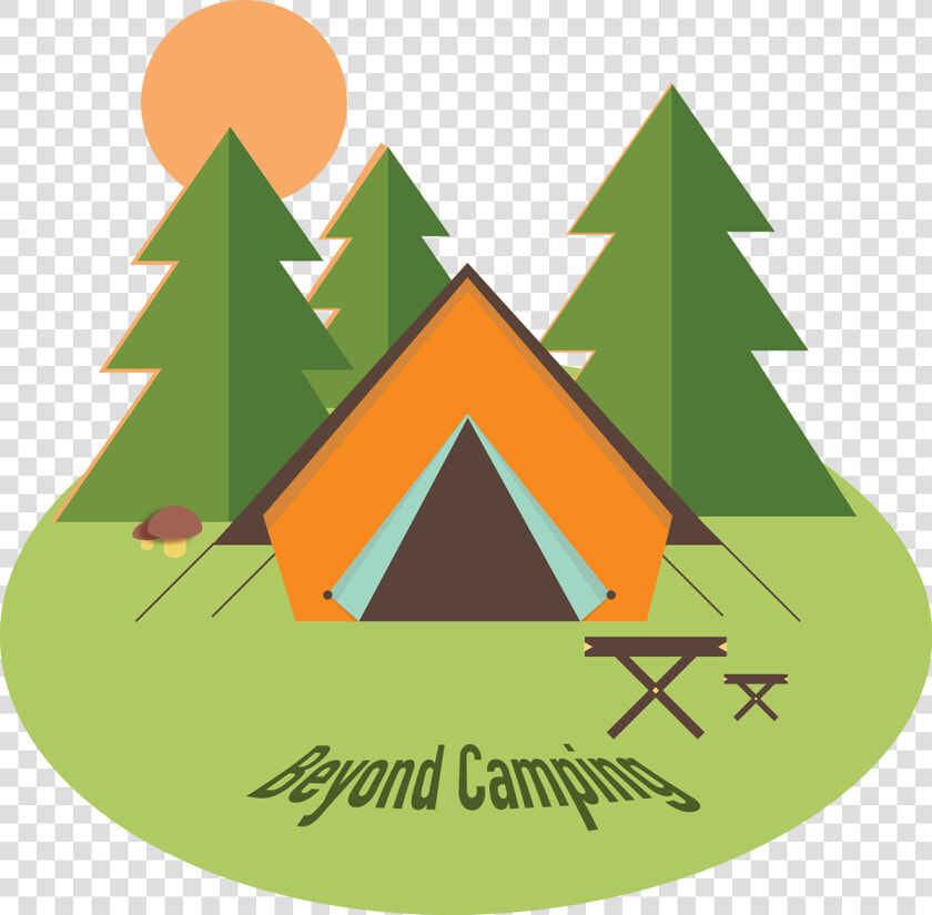 Beyond Camping Logo Idea On Behance   Camping Vector Art  HD Png DownloadTransparent PNG