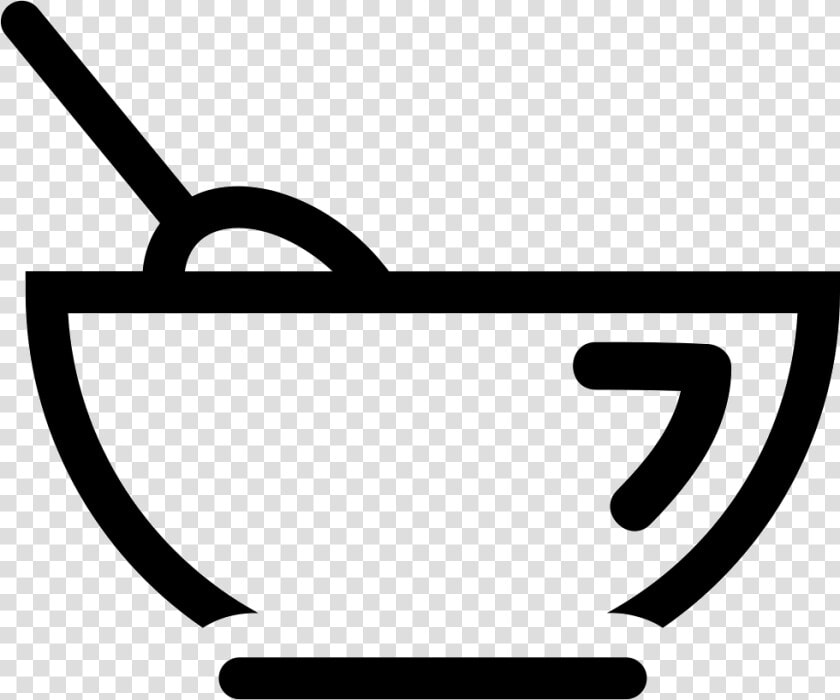 Cup With A Spoon Inside   Chopsticks And Bowl White Icon Png  Transparent PngTransparent PNG