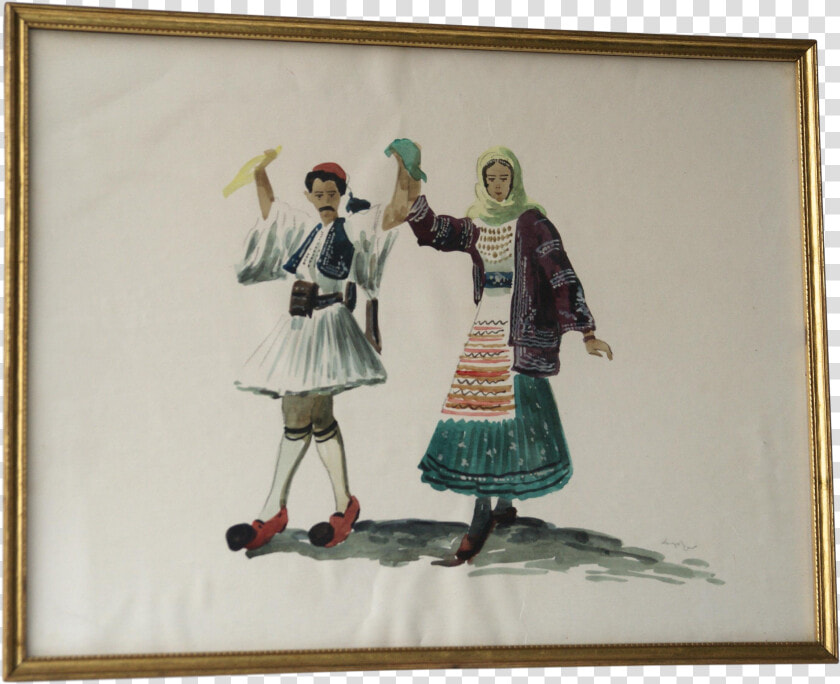 Folk Dancers   Picture Frame  HD Png DownloadTransparent PNG