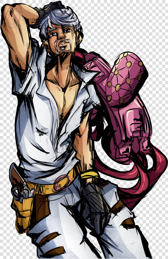 Ringo Roadagain Sketch For The  jjba Art Discord   Ringo Roadagain Mandom Jojo  HD Png DownloadTransparent PNG