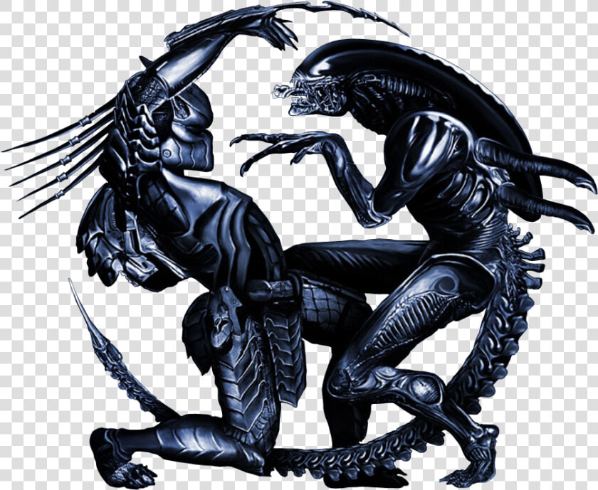 Alien Movie Png   Alien Vs Predator Artwork  Transparent PngTransparent PNG