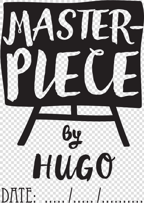 Masterpiece With Easel   Illustration  HD Png DownloadTransparent PNG